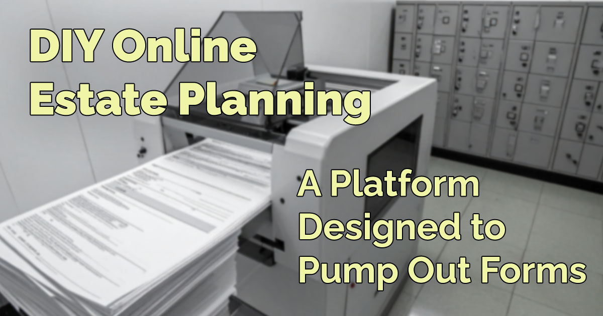 DIY Online Estate Planning